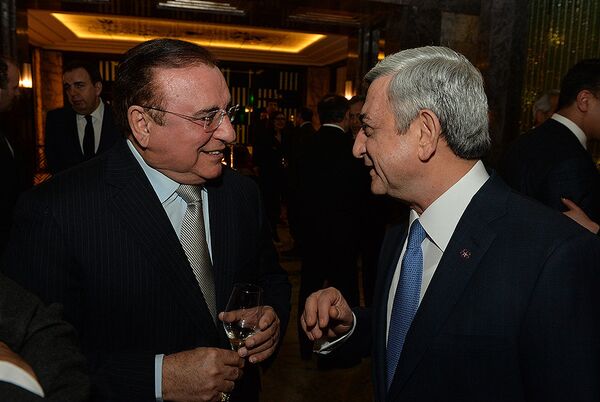 Президент Саргсян на встрече с представителями армянских деловых кругов Бельгии - Sputnik Արմենիա