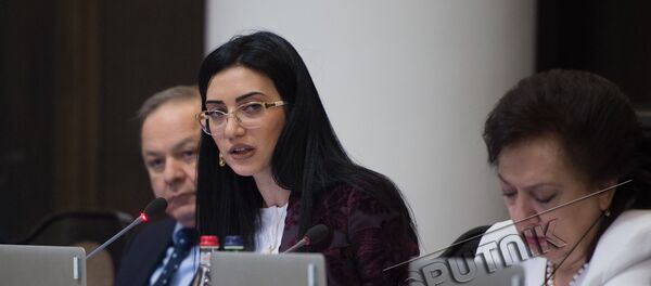 Арпине Ованисян. Заседание Правительства 03.03.2017 Арпине Ованисян. Заседание Правительства 03.03.2017 - Sputnik Արմենիա