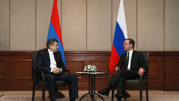 Официальный визит премьер-министра РФ Д. Медведева в Киргизию - Sputnik Армения