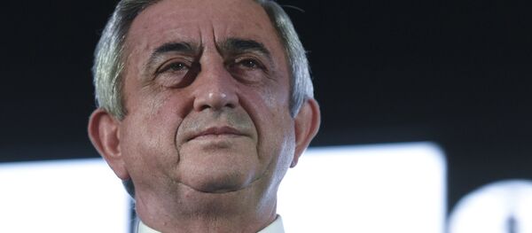 Президент Армении Серж Саргсян  - Sputnik Армения