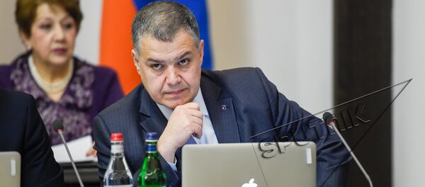 Давид Арутюнян. Заседание Правительства РА 09.03.2017 Давид Арутюнян. Заседание Правительства РА 09.03.2017 - Sputnik Արմենիա