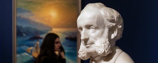 Открытие выставки Иван Константинович Айвазовский. К 200-летию со дня рождения в Санкт-Петербурге - Sputnik Արմենիա
