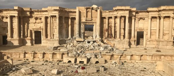 Пальмира при поддержке ВКС РФ была взята войсками Сирийской Арабской Республики Пальмира при поддержке ВКС РФ была взята войсками Сирийской Арабской Республики - Sputnik Армения