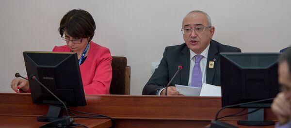 Внеочередное заседание ЦИК РА. Тигран Мукучян - Sputnik Армения