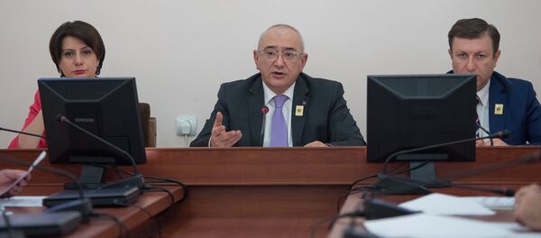 Внеочередное заседание ЦИК РА. Тигран Мукучян - Sputnik Армения