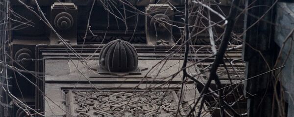 Улица Абовяна 3, здание АОКС-а. Старый Ереван - Sputnik Армения