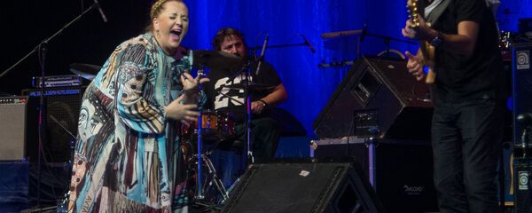 Открытие ереванского джаз фестиваля, Нино Катамадзе - Sputnik Արմենիա