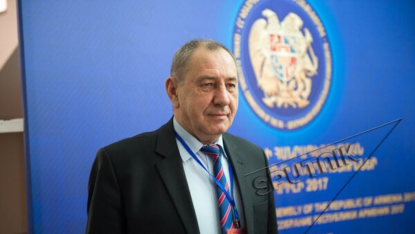 Руководитель штаба Миссии наблюдателей от СНГ Евгений Слобода - Sputnik Արմենիա