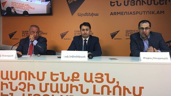 пресс-центре Sputnik Армения состоялась пресс-конференция на тему Мотивы ажиотажа вокруг Палаты адвокатов РА, альтернативные точки зрения l - Sputnik Արմենիա