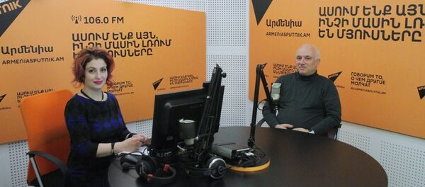 Никохос Акопян в гостях у радио Sputnik Армения - Sputnik Արմենիա