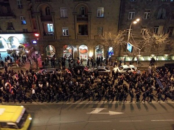 акция протеста в Ереване - Sputnik Армения