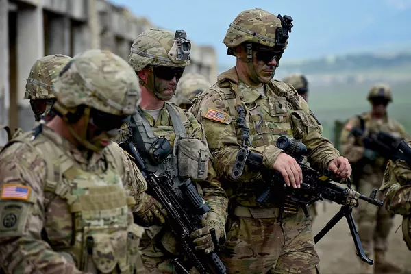 Американские военные на учениях Достойный партнер в Грузии Американские военные на учениях Достойный партнер в Грузии - Sputnik Армения