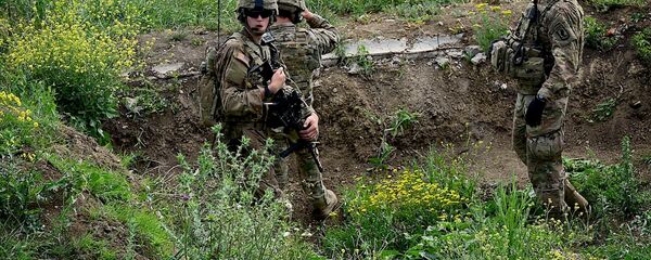 Американские военные на учениях Достойный партнер в Грузии Американские военные на учениях Достойный партнер в Грузии - Sputnik Արմենիա