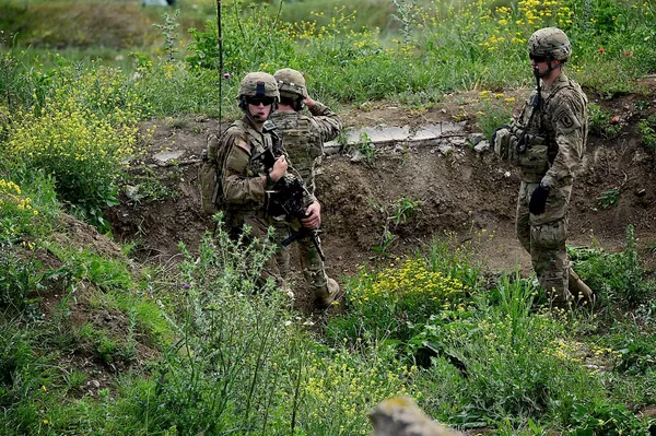 Американские военные на учениях Достойный партнер в Грузии Американские военные на учениях Достойный партнер в Грузии - Sputnik Армения