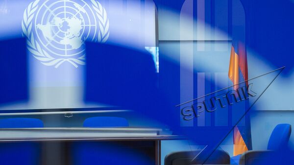 Эмблема ООН - Sputnik Армения