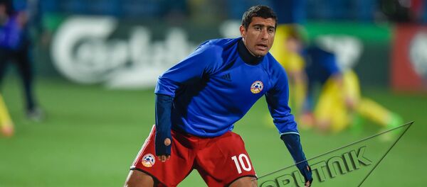 Матч между сборными Армении и Казахстана Геворг Казарян - Sputnik Армения