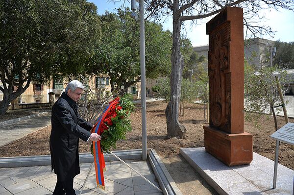 Президент Серж Саргсян с рабочим визитом отправился в Республику Мальта Президент Серж Саргсян с рабочим визитом отправился в Республику Мальта - Sputnik Արմենիա