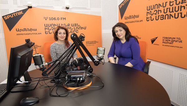 Хачануш Акопян в гостях у радио Sputnik Армения - Sputnik Արմենիա