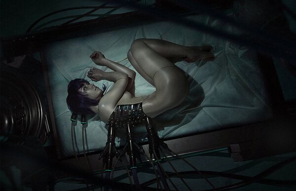 Скарлет Йоханссон в фильме Ghost in the shell Скарлет Йоханссон в фильме Ghost in the shell - Sputnik Армения