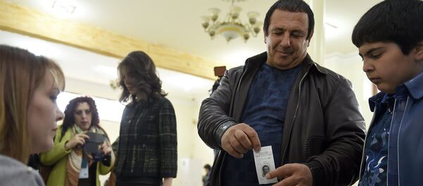 Гагик Царукян проголосовал на выборах НС РА Гагик Царукян проголосовал на выборах НС РА - Sputnik Արմենիա