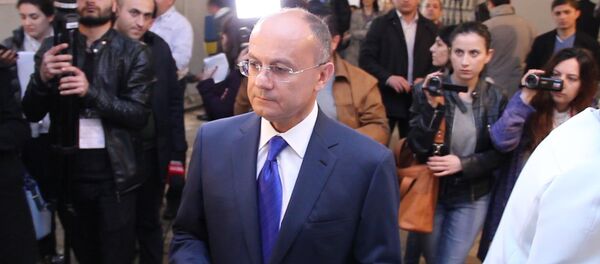 Сейран Оганян проголосовал на выборах в НС РА - Sputnik Армения