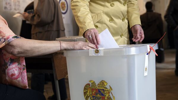 Выборы в НС РА. Голосование - Sputnik Армения