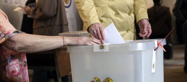 Выборы в НС РА. Голосование Выборы в НС РА. Голосование - Sputnik Արմենիա