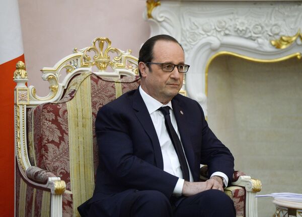 Президент Франции Франсуа Олланд Президент Франции Франсуа Олланд - Sputnik Армения