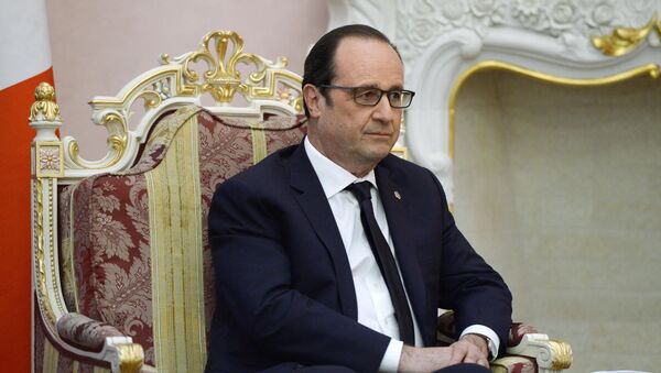 Президент Франции Франсуа Олланд - Sputnik Армения