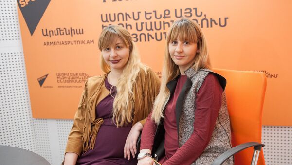 Сестры Анна и Ани Мкртчян в гостях у радио Sputnik Армения - Sputnik Արմենիա