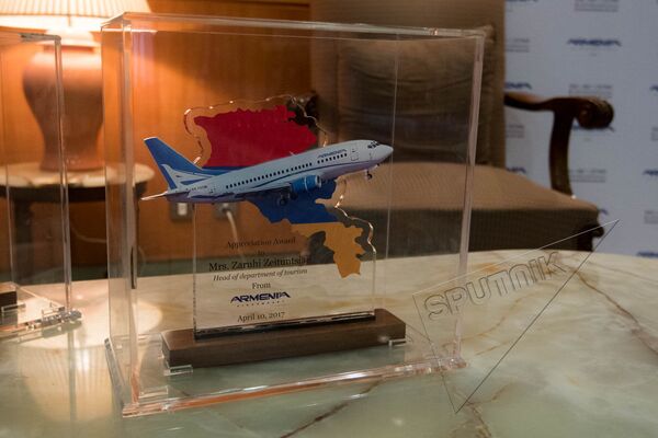 Первый полет авиакомпании Армения в Бейрут, Ливан  - Sputnik Армения
