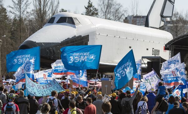 Празднование Дня космонавтики в России - Sputnik Армения