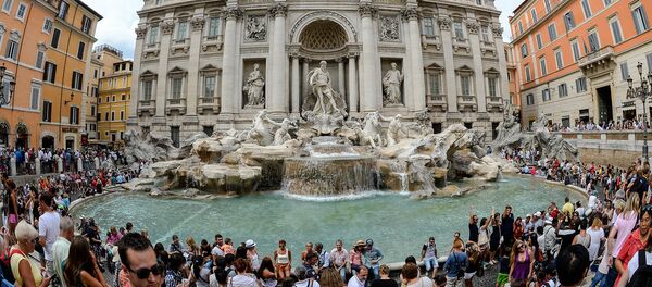 Фонтан Треви в Риме  - Sputnik Արմենիա
