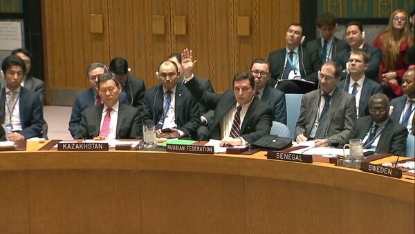 СПУТНИК_Россия в СБ ООН заблокировала проект резолюции по Сирии - Sputnik Армения
