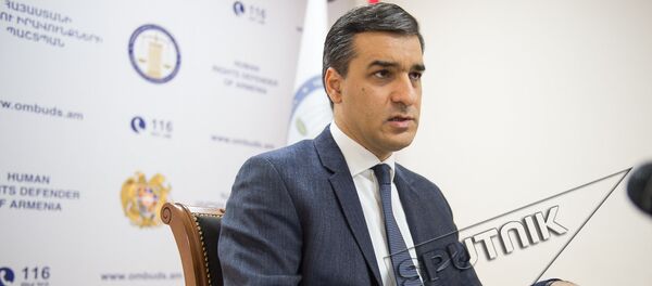 Омбудсмен РА Арман Татоян Омбудсмен РА Арман Татоян - Sputnik Արմենիա