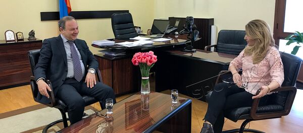 Интервью шеф-редактора Sputnik Армения Алины Ордян с Министром здравоохранения Армении Левоном Алтуняном Интервью шеф-редактора Sputnik Армения Алины Ордян с Министром здравоохранения Армении Левоном Алтуняном - Sputnik Армения