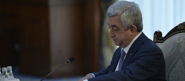 Заседании Высшего Евразийского экономического совета в Бишкеке. Серж Саргсян - Sputnik Армения