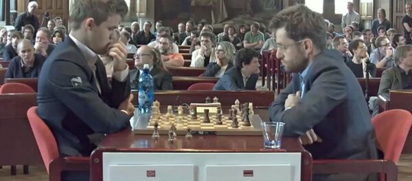 Левон Аронян, Магнус Карлсен - Sputnik Армения