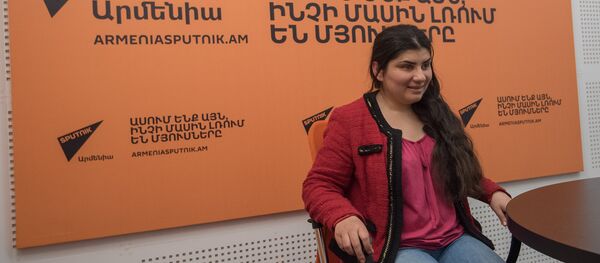 Лусине Давутян в гостях у радио Sputnik Армения Лусине Давутян в гостях у радио Sputnik Армения - Sputnik Արմենիա