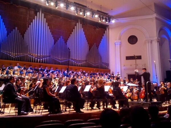 Большой Пасхальный концерт в Ереване Большой Пасхальный концерт в Ереване - Sputnik Армения