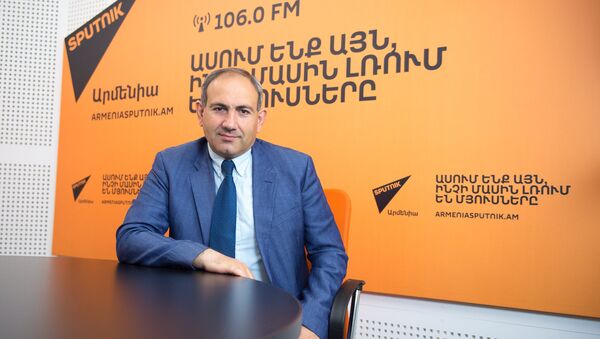 Никол Пашинян в гостях у радио Sputnik Армения - Sputnik Արմենիա