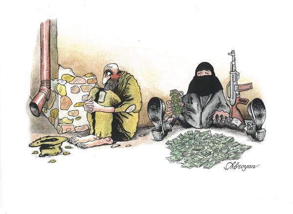 Карикатура. Терроризм - Sputnik Արմենիա