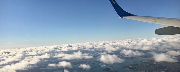 Самолет в небе - Sputnik Армения