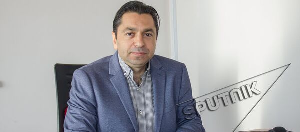 Руководитель отдела управления компании Spayka Карен Багдасарян Руководитель отдела управления компании Spayka Карен Багдасарян - Sputnik Армения