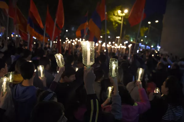 Факельное шествие в Ереване. 2017г. Факельное шествие в Ереване. 2017г. - Sputnik Армения