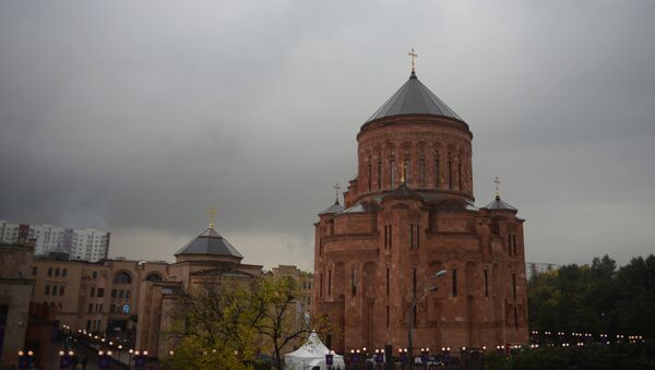 Кафедральный собор Армянской апостольской церкви (ААЦ) - Sputnik Армения
