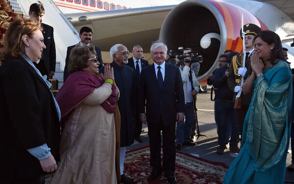 Вице-президента Индии Мохаммад Хамид Ансари прыбыл в Армению - Sputnik Армения