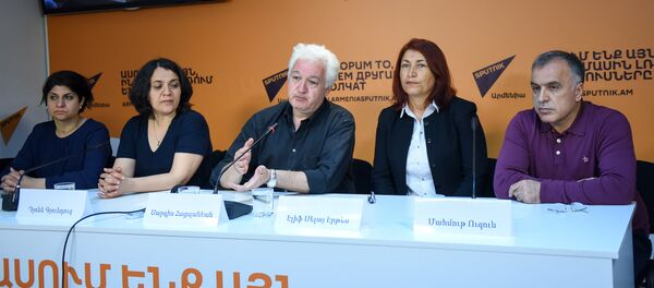 Пресс-конференция делегации граждан Турции, посвященная Геноциду армян Пресс-конференция делегации граждан Турции, посвященная Геноциду армян - Sputnik Արմենիա