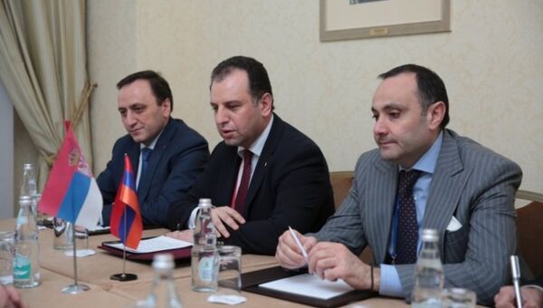 Министр обороны Армении Виген Саркисян на VI Московской конференции по международной безопасности - Sputnik Արմենիա