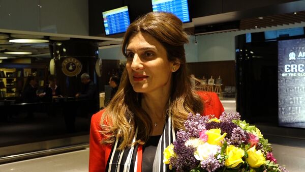 Հորդանանի արքայադուստր Դինա Մայրեդը ժամանել է Հայաստան - Sputnik Արմենիա